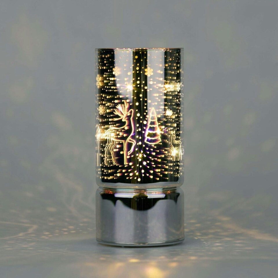 image 1 of 17cm LED Christmas Vase