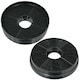 image 1 of SPARES2GO Carbon Filter compatible with Lamona HJA2480 HJA2908 LAM2401 Cooker Hood Extractor Vent Fan (Pack of 4)