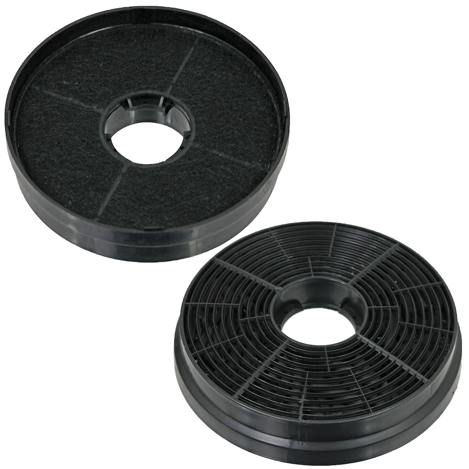 image 1 of SPARES2GO Carbon Filter compatible with Lamona HJA2480 HJA2908 LAM2401 Cooker Hood Extractor Vent Fan (Pack of 4)