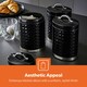image 4 of GEEPAS 3-Piece Tea Coffee Sugar Canisters Set Cream
