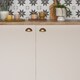 image 2 of Sticky Back Plastic Matt Sand Plain Kitchen Self-adhesive Vinyl Wrap for Cupboards, Doors and Furniture 67.5cm x 2m (3 rolls) - d-c-fix