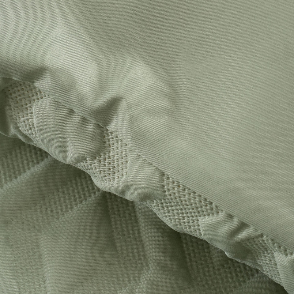 image 1 of Jacob Geo Soft Touch Duvet Cover Set | Green | Sage Green | King