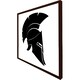 image 1 of Roman helmet (Picture Frame) Brown | S
