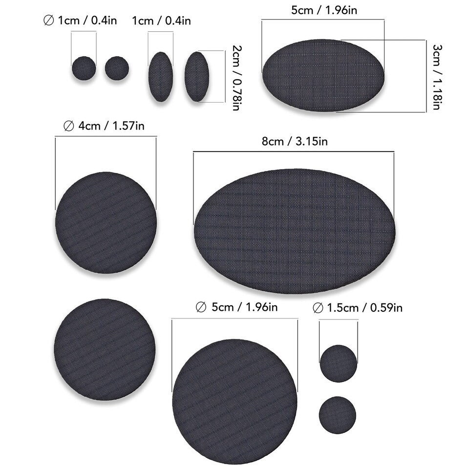 image 1 of aZengear Jacket Repair Patches for Tents, Gear - Waterproof, Self-Adhesive, Tear-Cold-Heat-Resistant