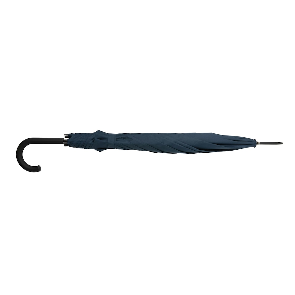 image 1 of XD Collection Impact Aware RPET Automatic Stick Umbrella - Navy - One Size