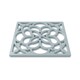image 1 of Zeal Square Silicone Heritage Trivet, 18cm, Duck Egg Blue
