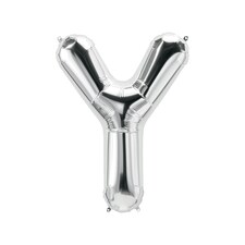 Realmax Y Foil Balloon - Silver - One Size