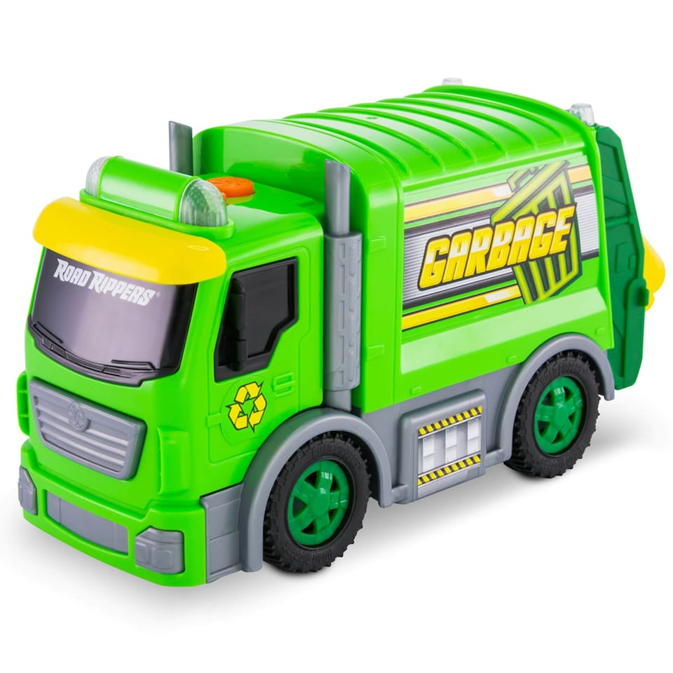 image 1 of Nikko Road Rippers 20cm City Service Fleet Garbage Truck