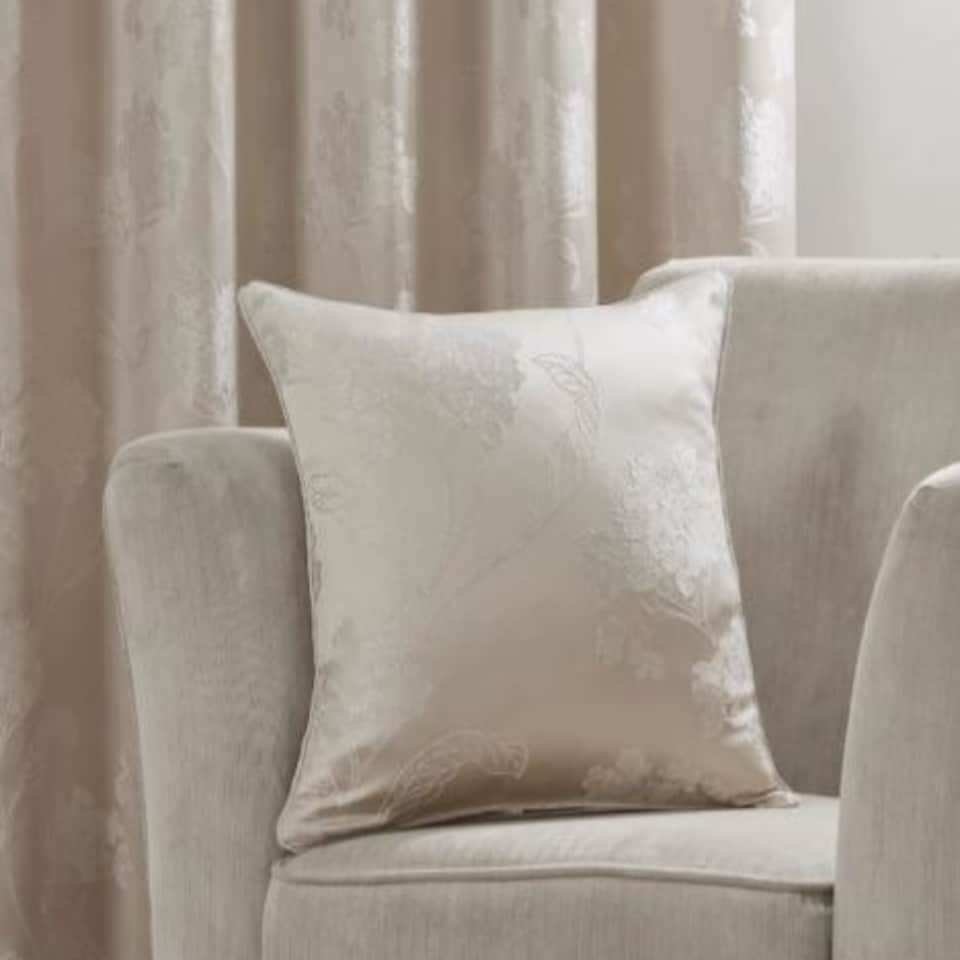 image 1 of English Garden Cushion Cover Cream Cream | Cream