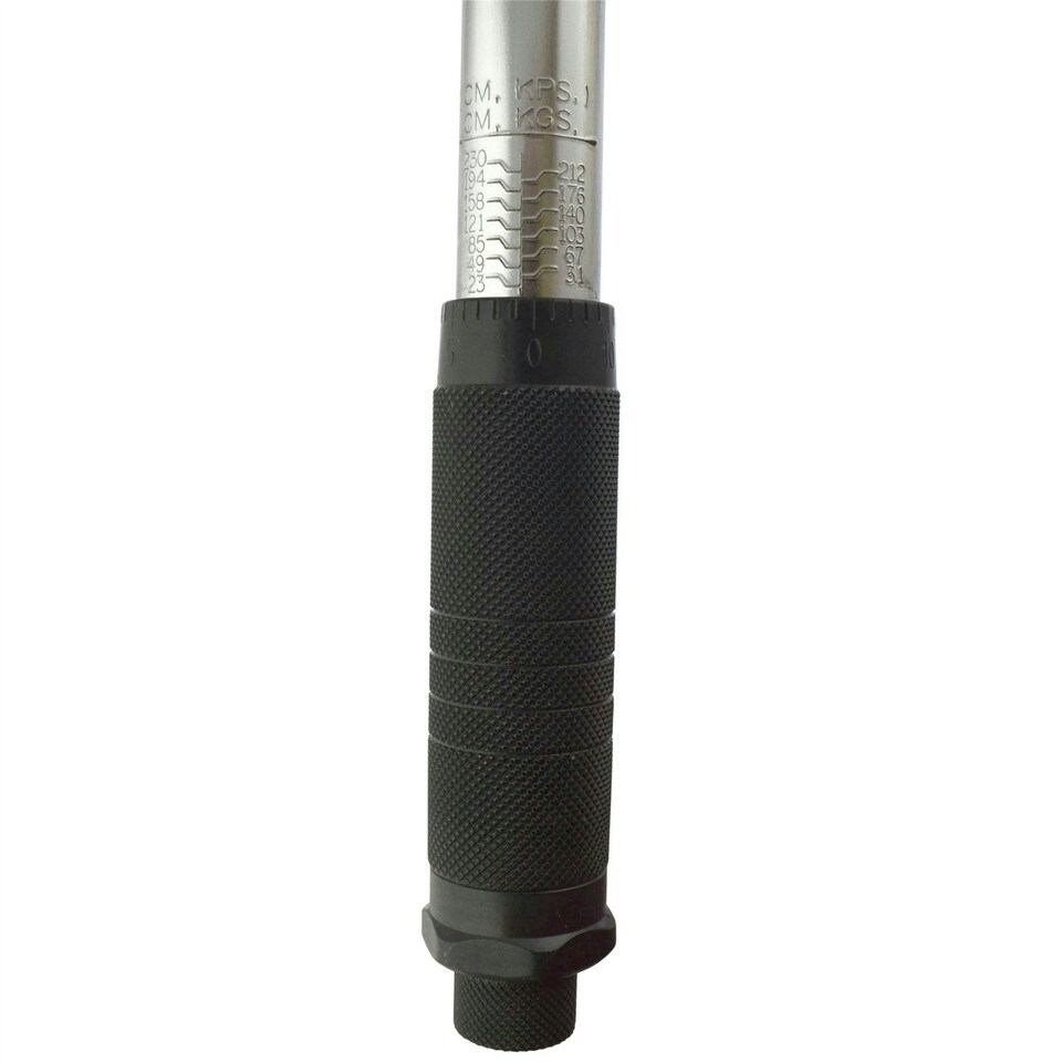 image 1 of 1/4" Drive Ratchet Click Torque Wrench 20-200 in/lbs Motorbike Bike