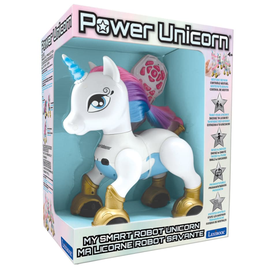image 1 of Lexibook UNI01 Power Unicorn Programmable Smart Robot Unicorn