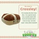 image 3 of Hot Cross Bun Soft Toy Food Themed Cute Plush Cuddly Fluffy 16cm Multi-Coloured