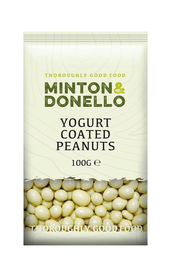 image 1 of Minton & Donello Yoghurt Coated Peanuts 6 x 100g