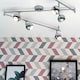 image 4 of ValueLights Retro Spotlight Polished Silver Spotlight and GU10 Spotlight LED 5W Warm White 3000K Bulb Chrome