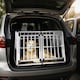 image 10 of Dog Crate Double - angled back wall, aluminium transport box, lockable