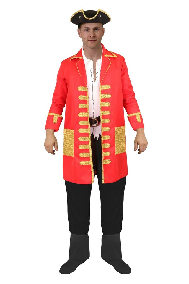 image 1 of Red Captain Jacket | Red | XL