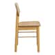image 3 of Barlow Dining Chair in Matt Oak Set of 2