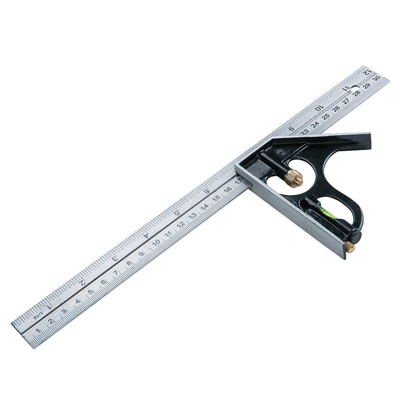 Bluespot Tools Combination Square 300mm (12in) - Multi Colour - One Size