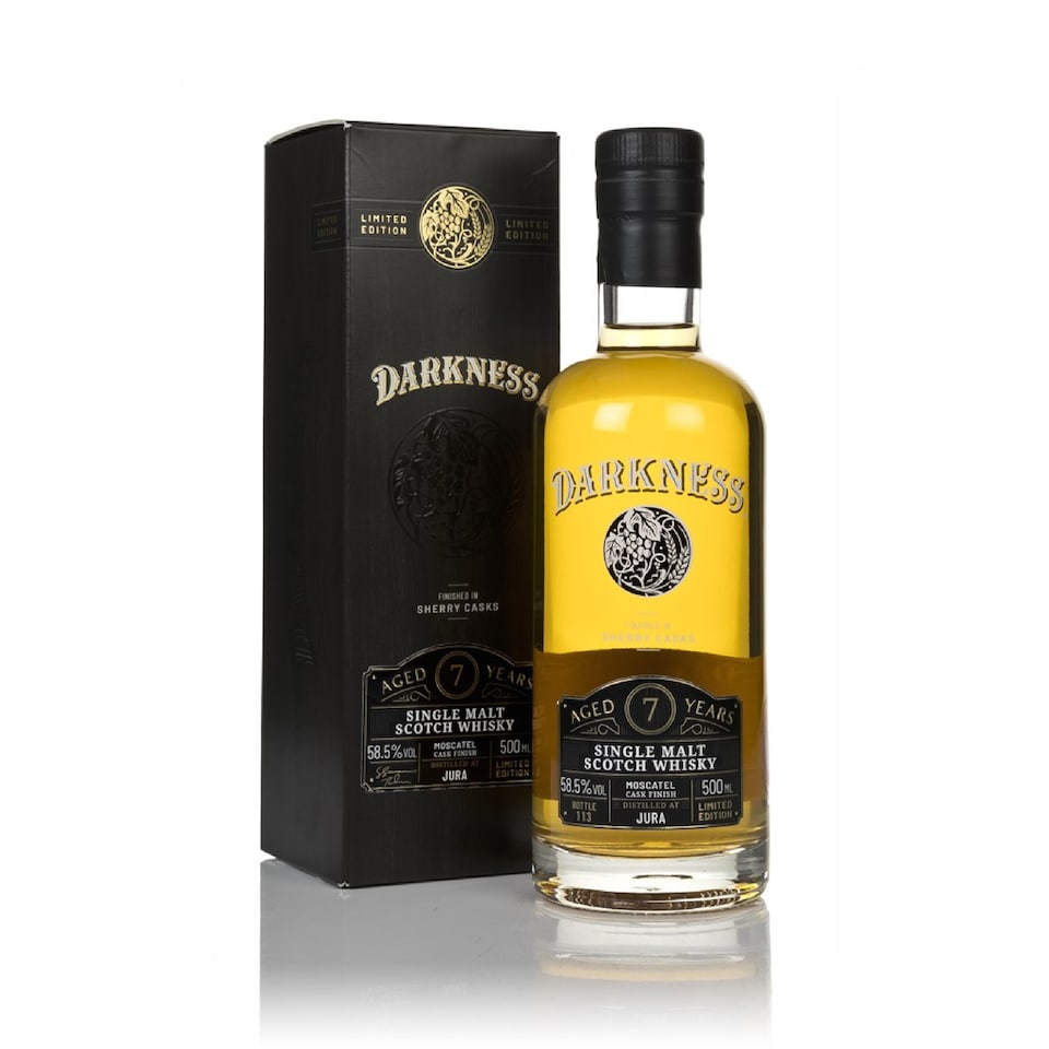 image 1 of Jura 7 Year Old Moscatel Cask Finish Darkness 58.5 | Clear