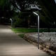 image 2 of Agos LED Outdoor Tall Bollards Anthracite IP54, 4000K