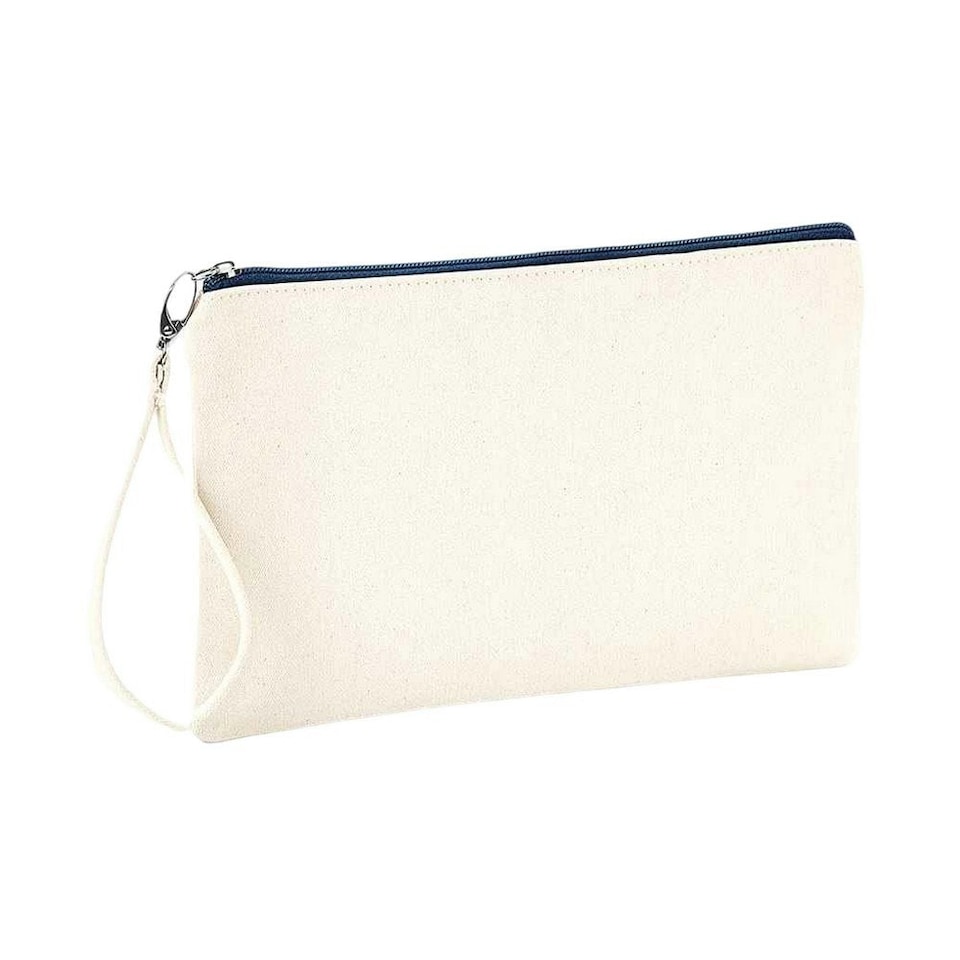 image 1 of Westford Mill Canvas Cosmetic Bag | Black