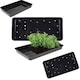 image 1 of 12 x Heavy Duty Seed Trays With Strong Rim For Extra Rigidity Seedling