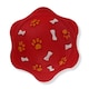 image 1 of Pet Touch Doggy Play Toy Round Patterned Rubber Balls
