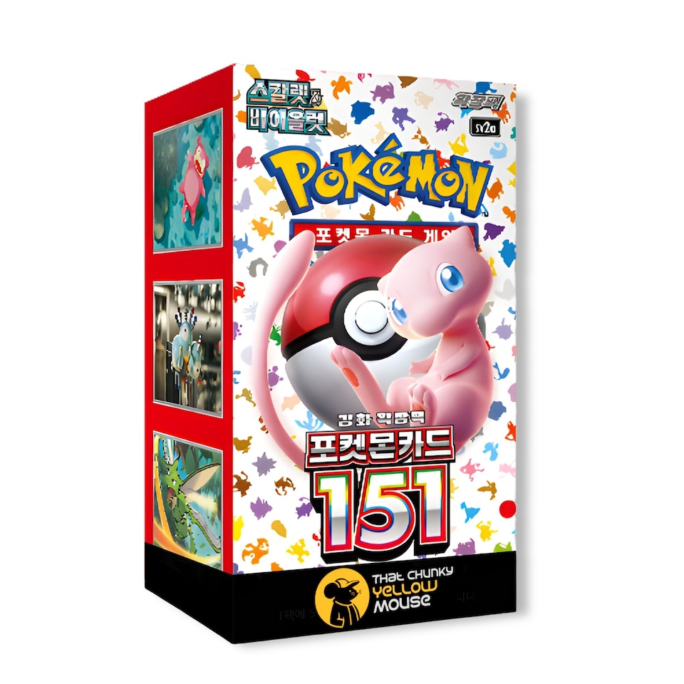 Pokemon Cards 151, Korean Pokemon 151 - Booster Box including 20 Pokemon Booster Packs - TCYM Product - Tesco Groceries Pokemon Cards 151, Korean Pokemon 151 - Booster Box including 20 Pokemon Booster Packs - TCYM Product - Tesco Groceries