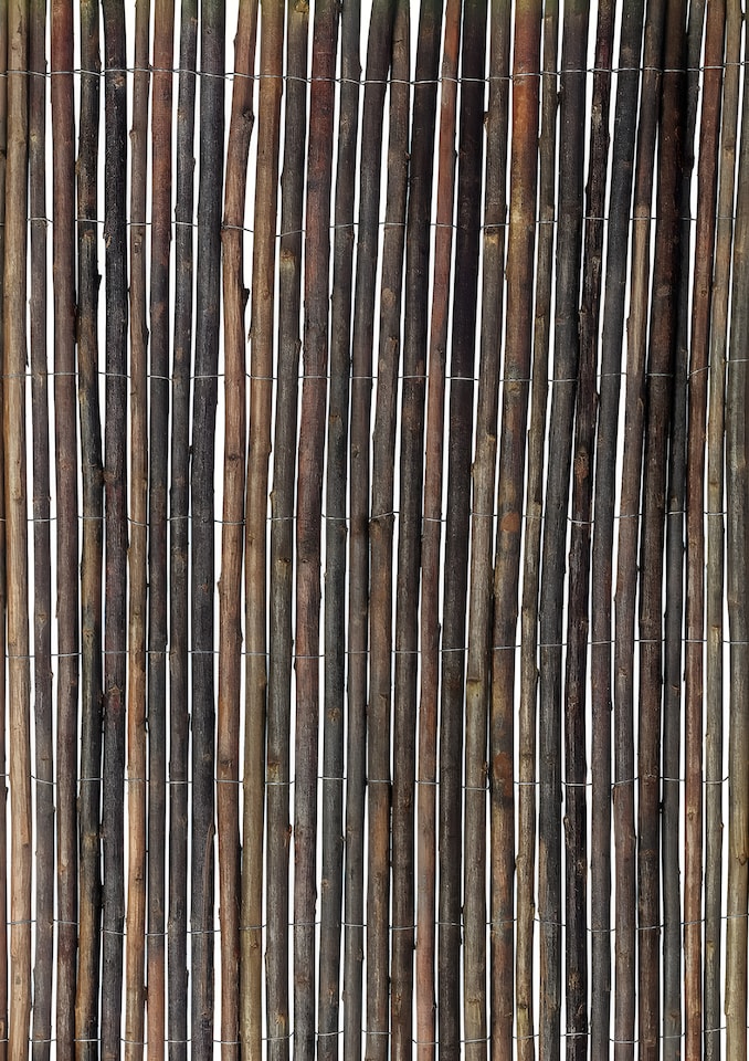 image 1 of Papillon Willow Garden Fence Screening Roll Privacy Border W4m x H1.8m | Brown | Brown