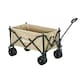 image 1 of Outsunny Foldable Garden Cart, Outdoor Utility Wagon with Carry Bag, Camouflage