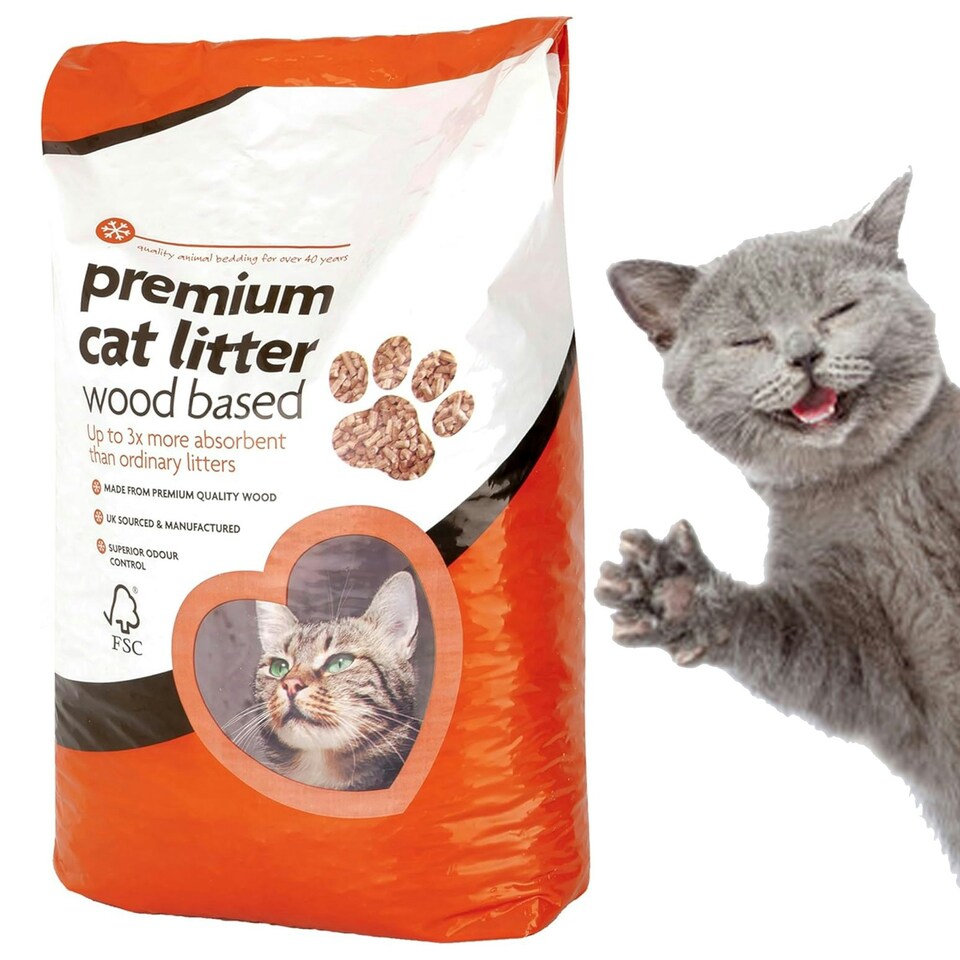image 1 of 30L Extra Soft Easy To Use Premium Cat Litter Ultra Absorbent Odour Control Bedding For Comfort