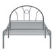 image 3 of Nova 3 Feet Bed Frame - L197 x W95 x H89 cm - Silver