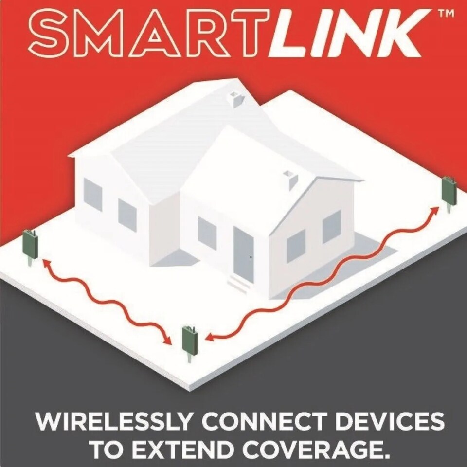 image 1 of Ultrasonic Smart Link Cat Repellent System Battery Powered IPX4