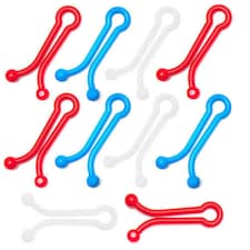 Bag Clips British Designed & Made Assorted colours (4cm size)