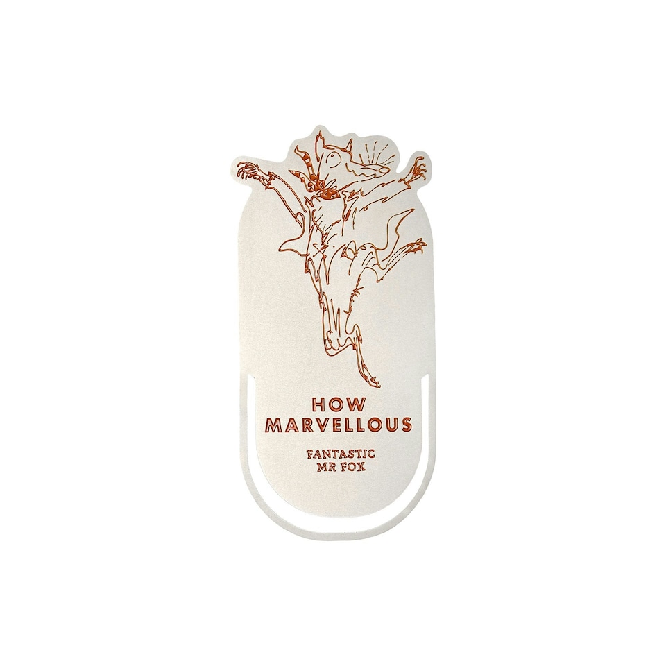image 1 of Bookmark Metal - Roald Dahl (Fantastic Mr Fox)