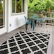 image 7 of The Rugs Outdoor Indoor Moroccan Garden Patio Rug Weatherproof Jet Washable | 400