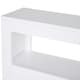 image 7 of HOMCOM 72x16cm Narrow Bathroom Storage Unit 2 Drawers Open Top 4 Wheels Slimline