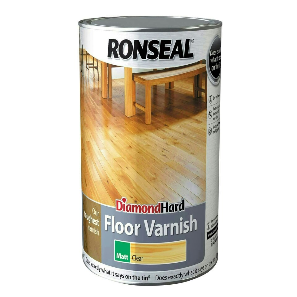 Diamond Hard Floor Varnish Matt 5 litre - RSLDHFVM5L