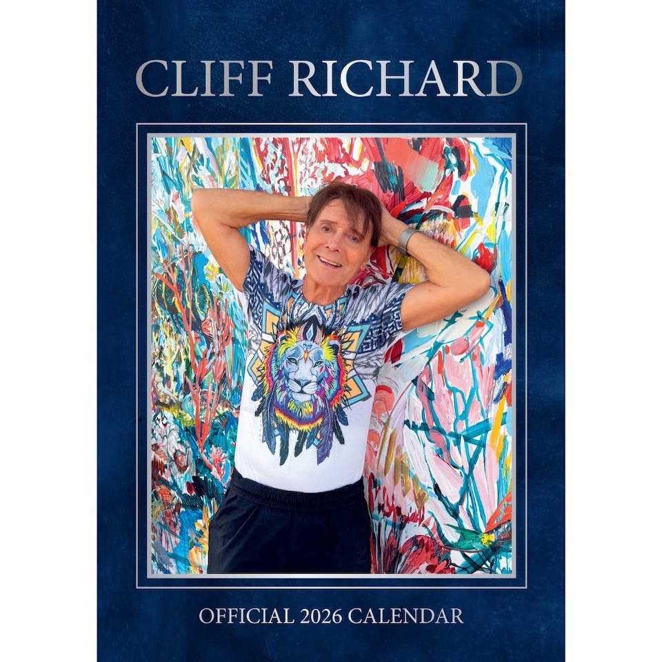 CLIFF RICHARD 2026 A3 CALENDAR