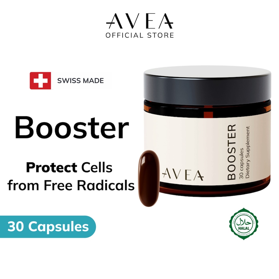 image 1 of AVEA NAD+ Booster (30 capsules) | Antioxidants Supplement | Swiss Quality | Works with NAD+ Vitaliser to replenish NAD+ Level
