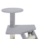 image 9 of PawHut 125cm Cat Tree for Indoor Cats, Kitten Scratching Post, Grey