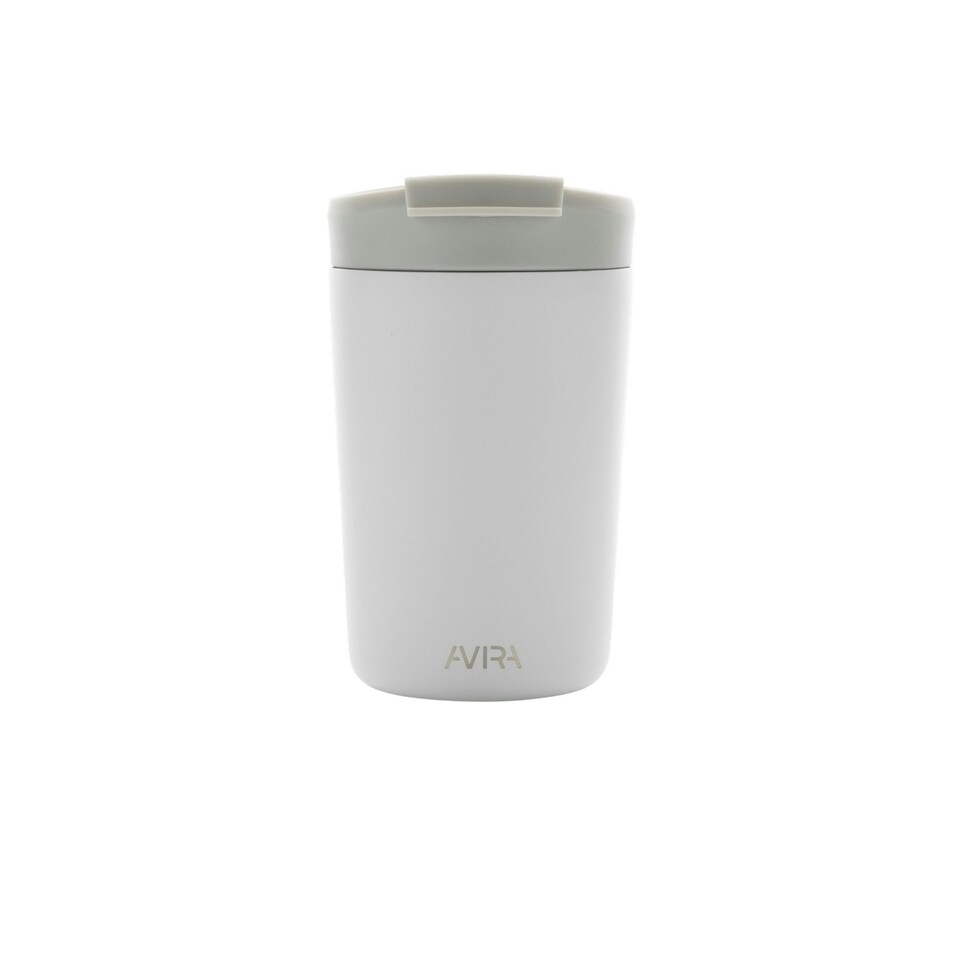 image 1 of Avira Alya Recycled Stainless Steel 300ml Tumbler - White - One Size