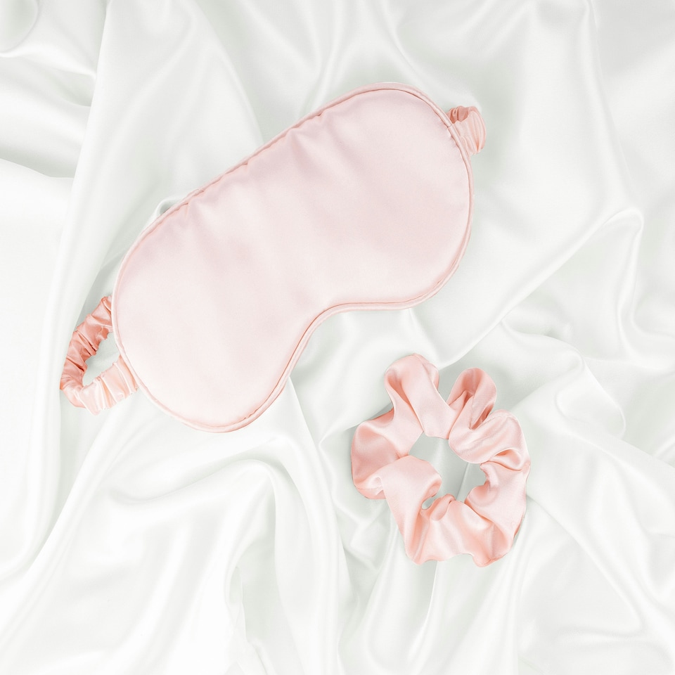 image 1 of Brushworks Luxury Satin Sleep Set