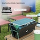 image 5 of Outsunny Portable BBQ Grill with Suitcase Design for Camping Picnic Party, Black