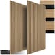 image 1 of Acoustic Wall Panels - wood effect, thick felt, easy to install - Light Oak, Set of 2