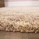 image 3 of KUKOON Beige Taupe Mottled Shaggy Living Room Area Rug 200cm x 290cm Cream