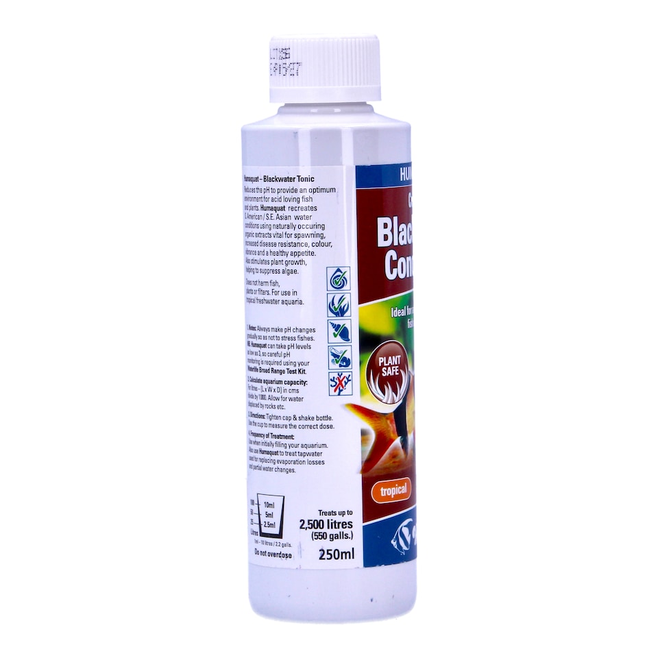 image 1 of Waterlife Humaquat 250ml Aquatic Treatment for Healthy Aquarium Water | Brown