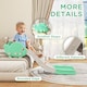 image 7 of AIYAPLAY Kids Sofa Slide, Toddler Slide with 130cm Extended Length, Green