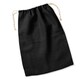 image 2 of Westford Mill Jute Stuff Bag - Black/Natural - M Black