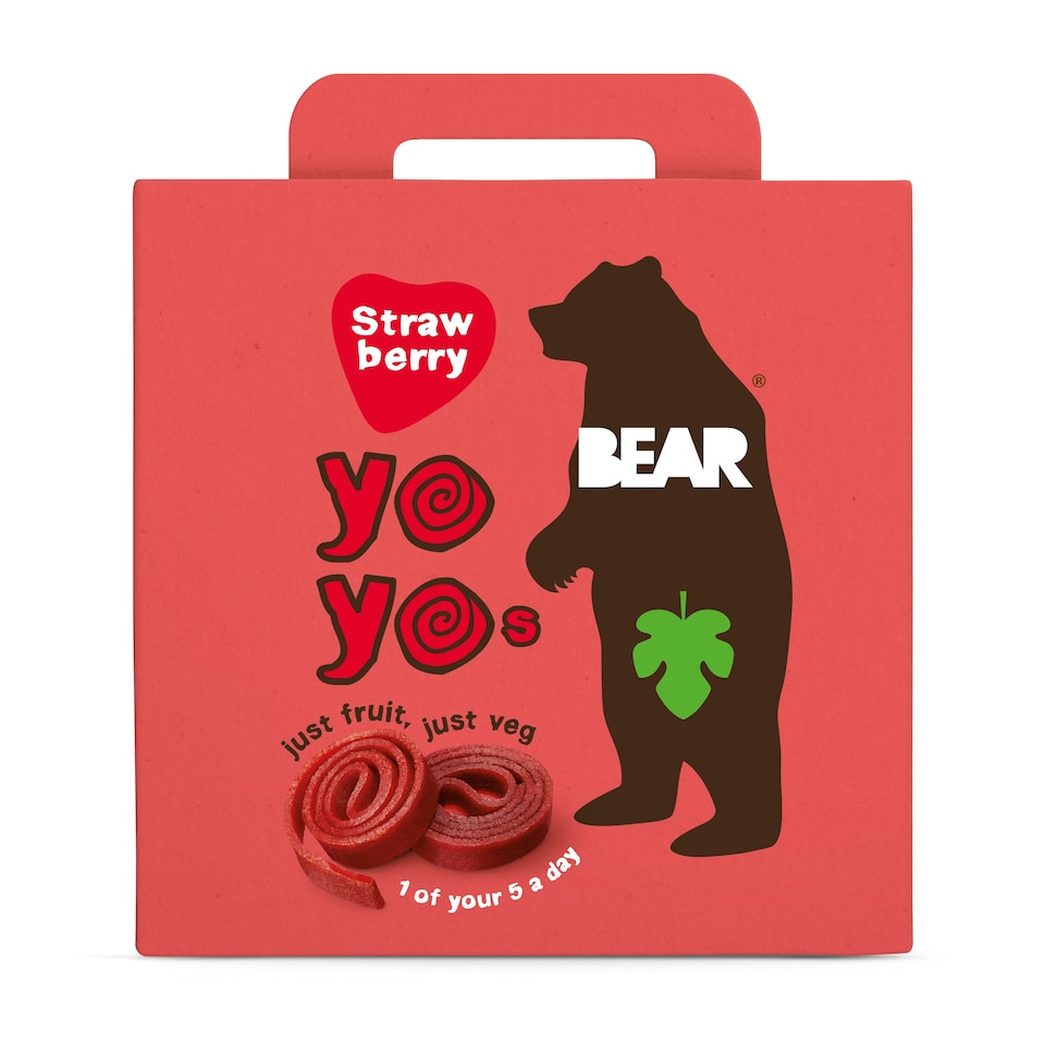 Bear Yoyo Multipack Strawberry (5 x 20g) x 6